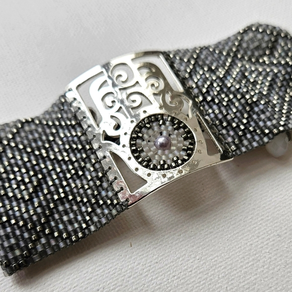 Mishky Beaded Bracelet Hamsa Hand 1060 NWT! - Picture 2 of 5